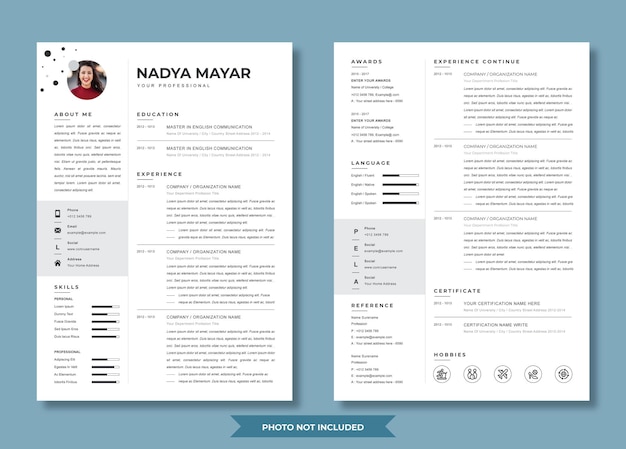 Resume template