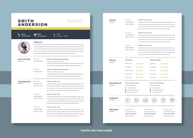 Resume template