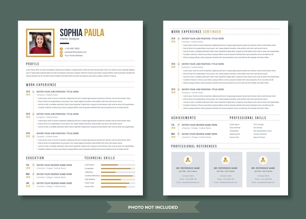 Resume template