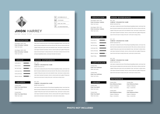 Resume template