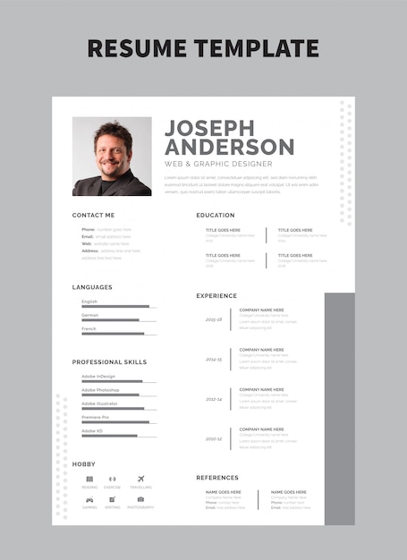 Resume template