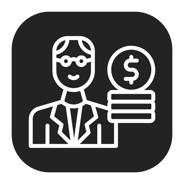 退職 収入 アイコン ベクトル 画像 退職 に 用い られ ます