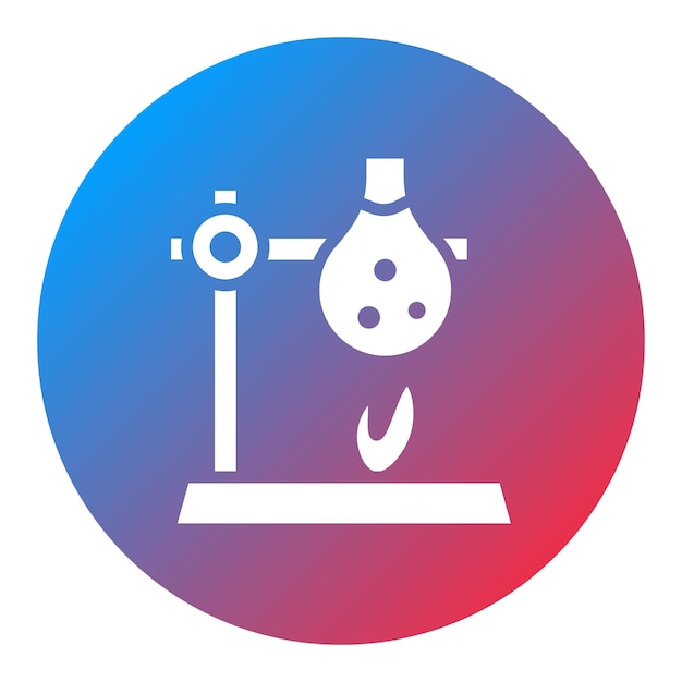 Retort icon vector image Can be used for Science