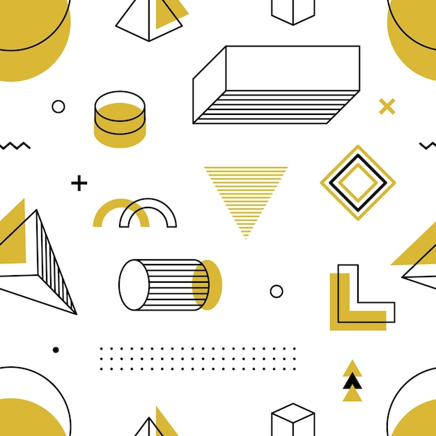 Retro abstract vector design