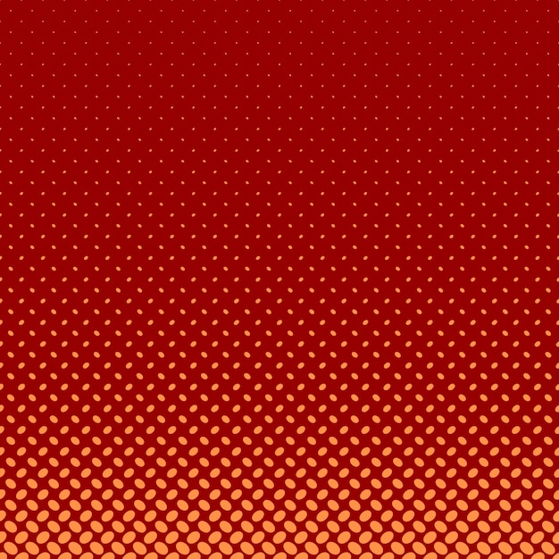 Retro abstracte halftoon ellips patroon achtergrond - vector ontwerp met diagonale elliptische punten