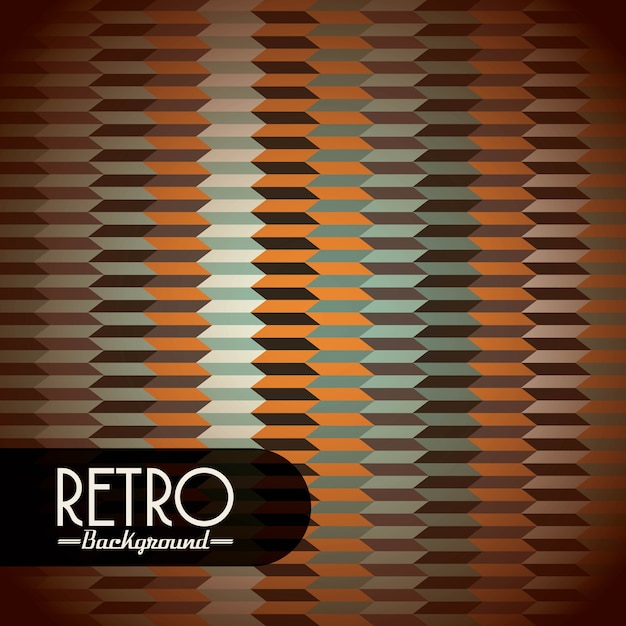 Vector retro achtergrond