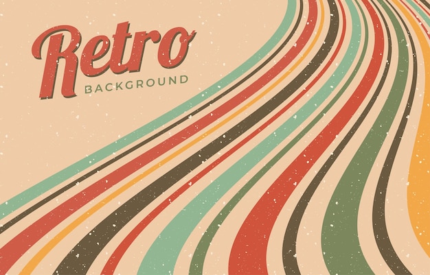 Vector retro background vintage line grain