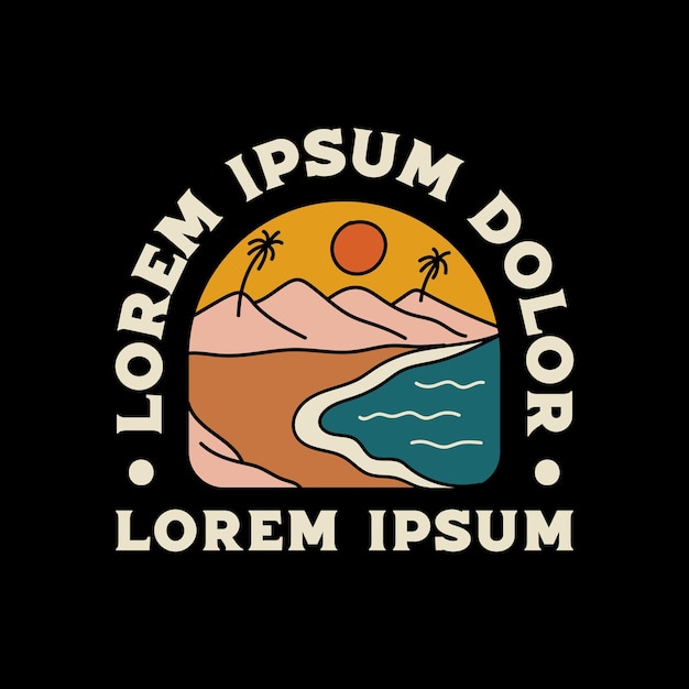 retro beach badges_24