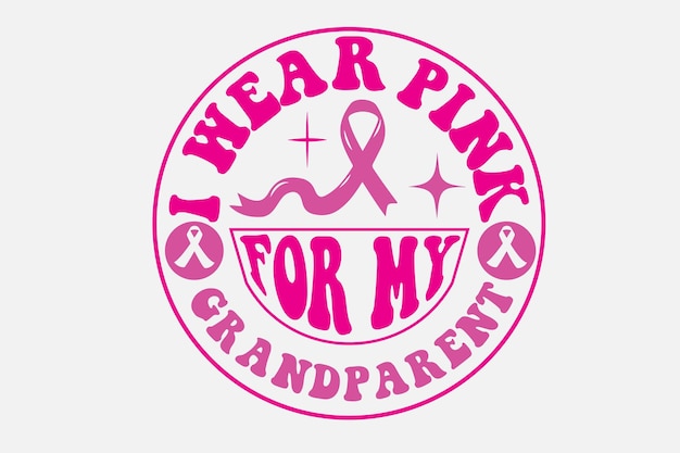 retro cancer awareness Svg Bundle Vol1