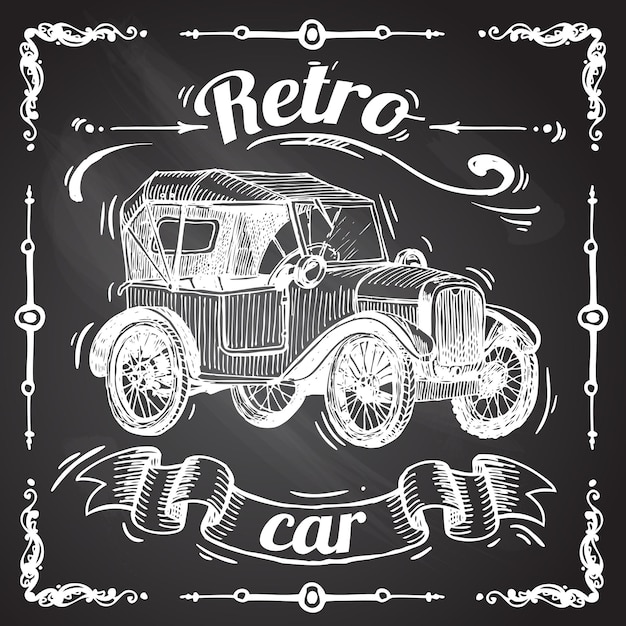 Retro car