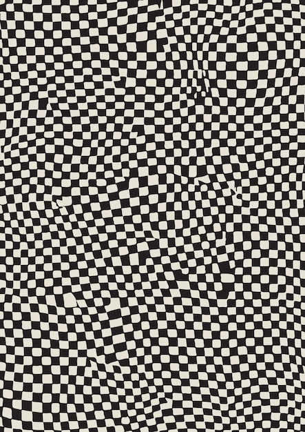 Retro Checkered Art