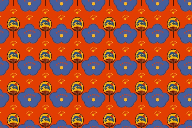 Retro China Pattern