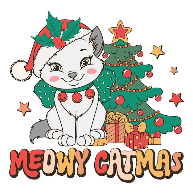 retro christmas sublimation bundle