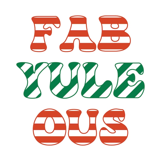 Retro Christmas Typography Lettering T Shitrt