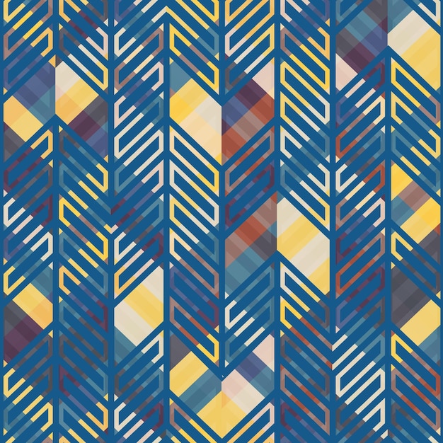 retro cloth seamless pattern