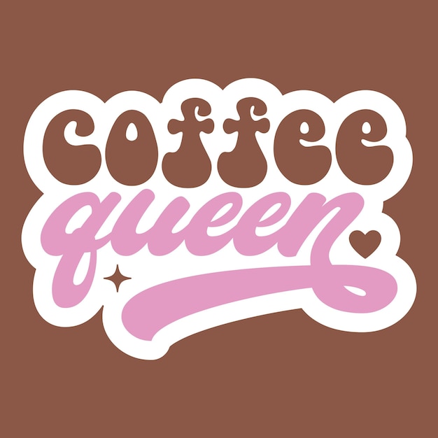 Retro Coffee Sticker SVG Bundle