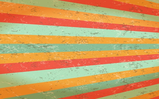 Vector retro colourful stripe background