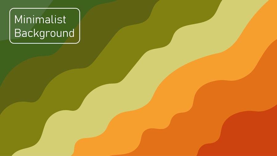 Premium Vector | Retro desktop wallpaper abstract minimalist computer