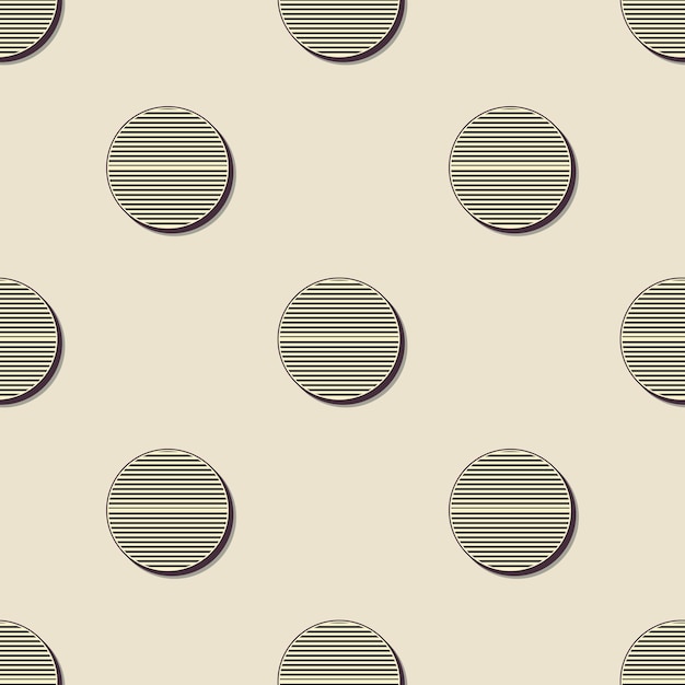 Retro dots pattern, abstract geometric background in 80s, 90s style. Geometrical simple illustration