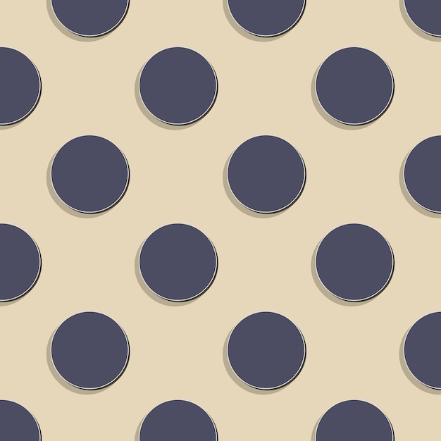 Retro dots pattern, abstract geometric background in 80s, 90s style. Geometrical simple illustration