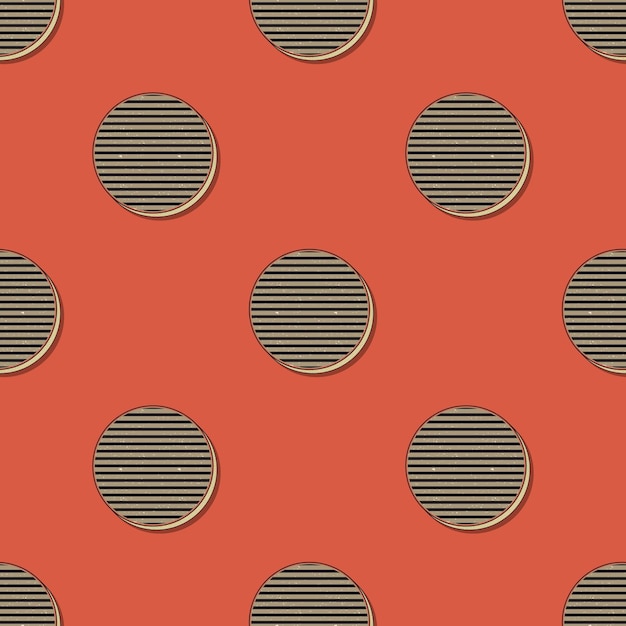 レトロなドットパターン、80年代、90年代スタイルの抽象的な幾何学的な背景。幾何学的な簡単な図