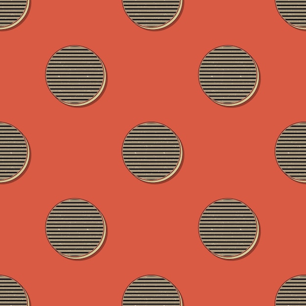 Retro dots pattern, abstract geometric background in 80s, 90s style. geometrical simple illustration