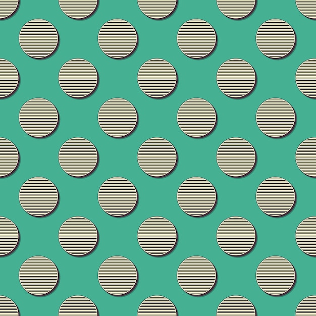 Retro dots pattern, abstract geometric background in 80s, 90s style. geometrical simple illustration