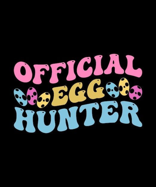 Retro Easter SVG T-shirt design