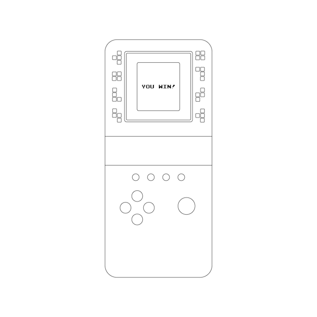 Retro Vintage Jogo Tetris Gameplay Consoles Com Cassete Isolado Desenho  Animado Ilustração Vetorial Design Gráfico Royalty Free SVG, Cliparts,  Vetores, e Ilustrações Stock. Image 134544638