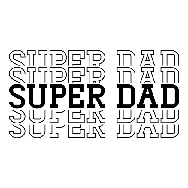 Vector retro fathers day and dad and papa svg design file