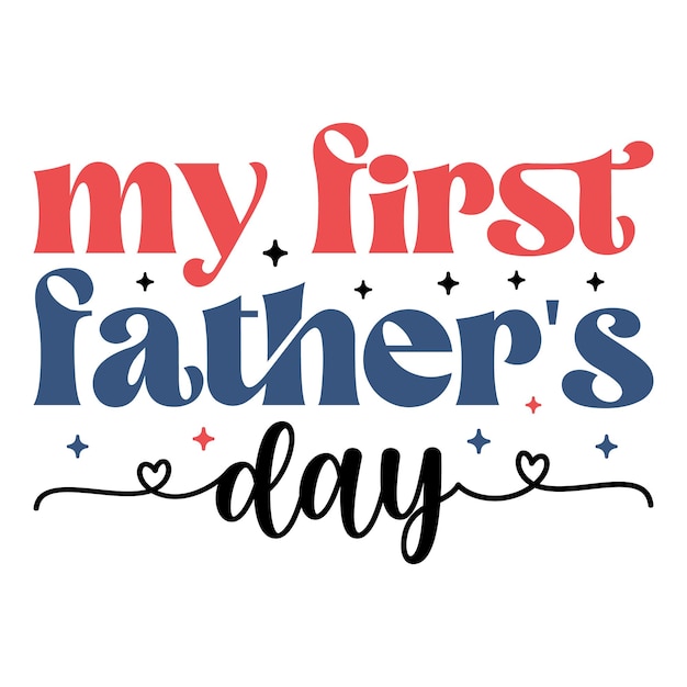 Vector retro fathers day and dad and papa svg design file