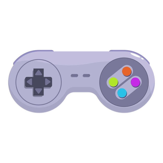 Retro game controller die entertainment en plezier biedt