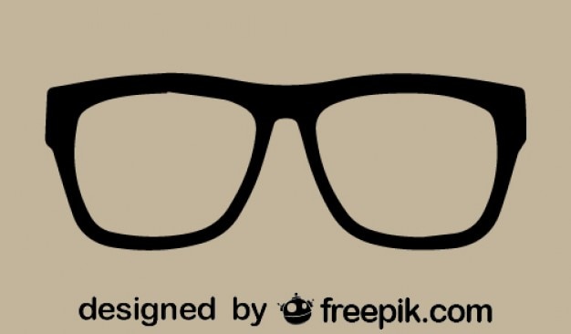 Retro glasses icon