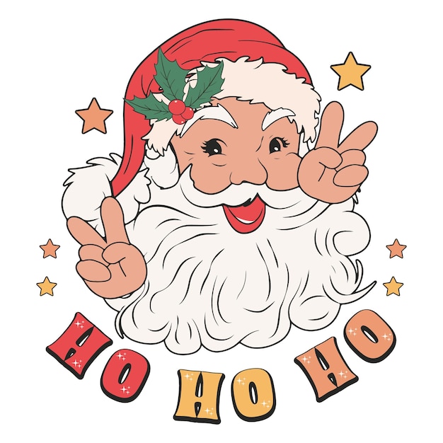 Retro Kerst PNG-sublimatiebundel