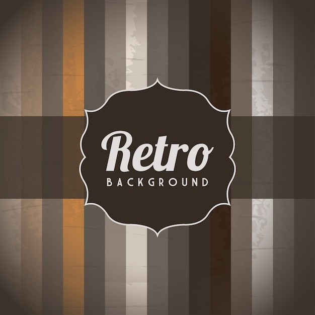 Retro label