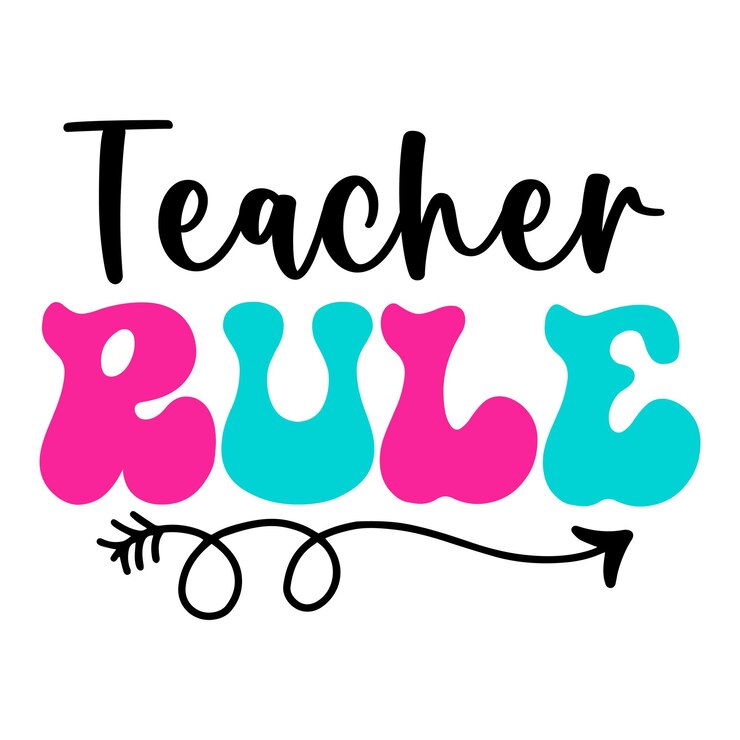 Retro Leraar Svg Bundel School Svg Teach Svg Terug naar School Svg Leraar Cadeau Svg Leraar Shirt