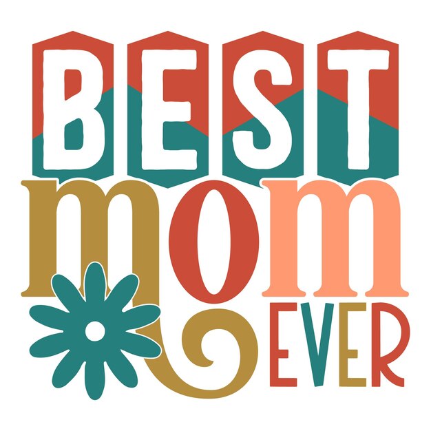 Retro Mother's Day SVG Design