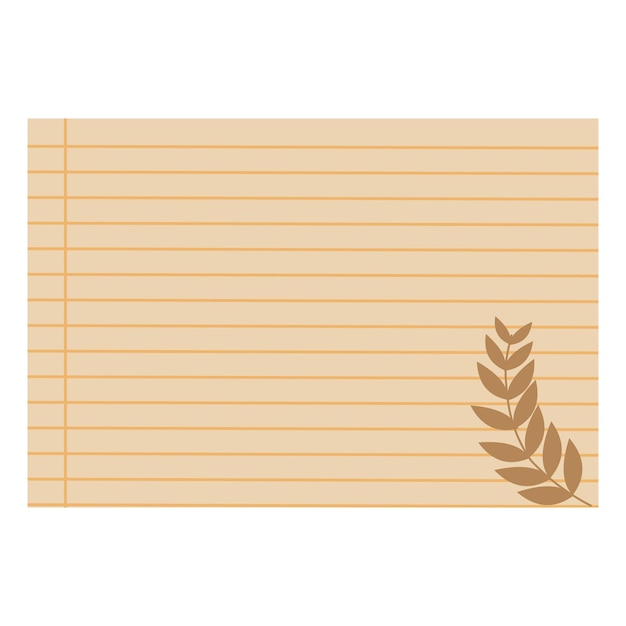 Retro Note Paper