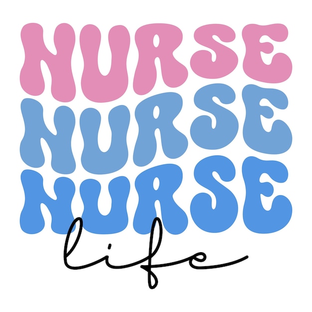 Retro Nurse SVG Bundle Nurse Quotes SVG Retro Nurse Design SVG