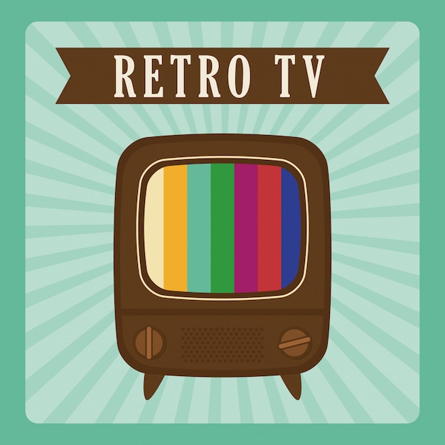 Vector retro objects vintage design