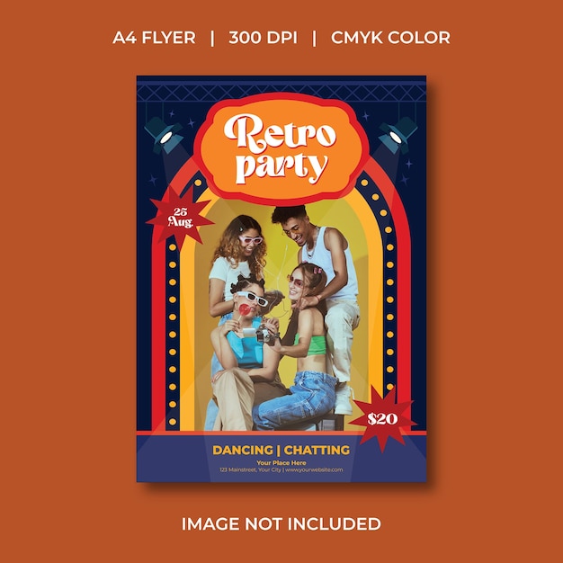 Retro Party Flyer