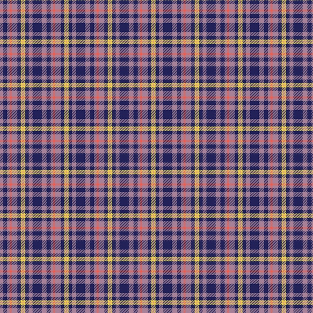 Retro Plaid Pattern Graphic Vector.