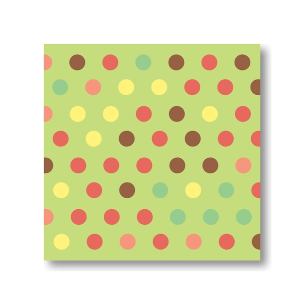 Retro Polkadot Images Vector