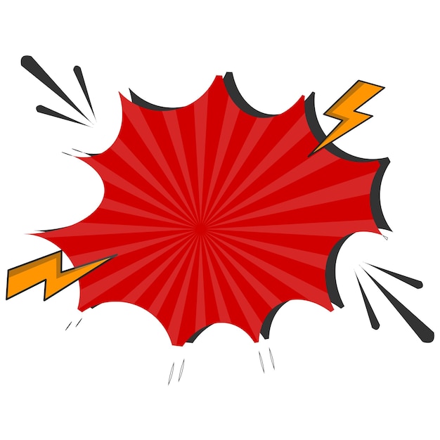 retro pow comic effect