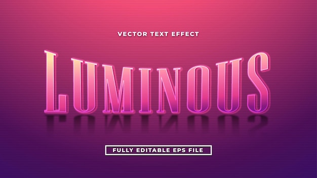 Retro Purple Gradient Text Effect