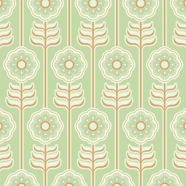 Retro renew  pattern illustration