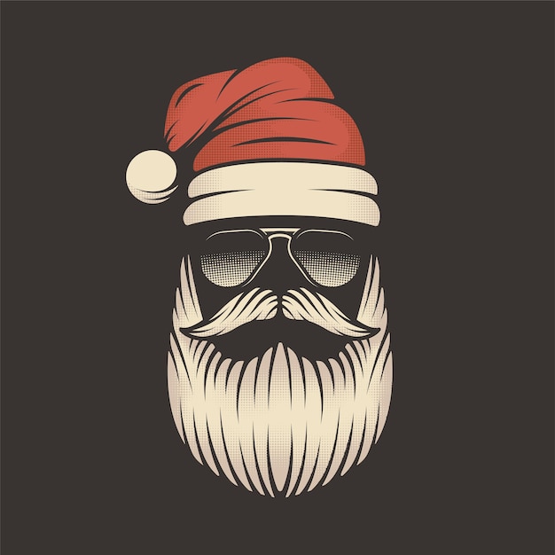 Retro Santa Claus