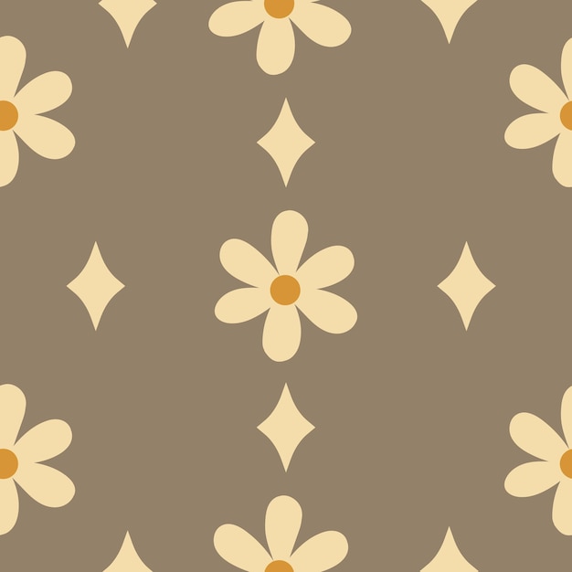 Retro seventies pattern