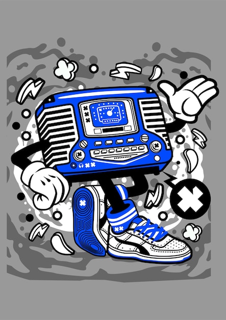 retro spullen stripfiguur