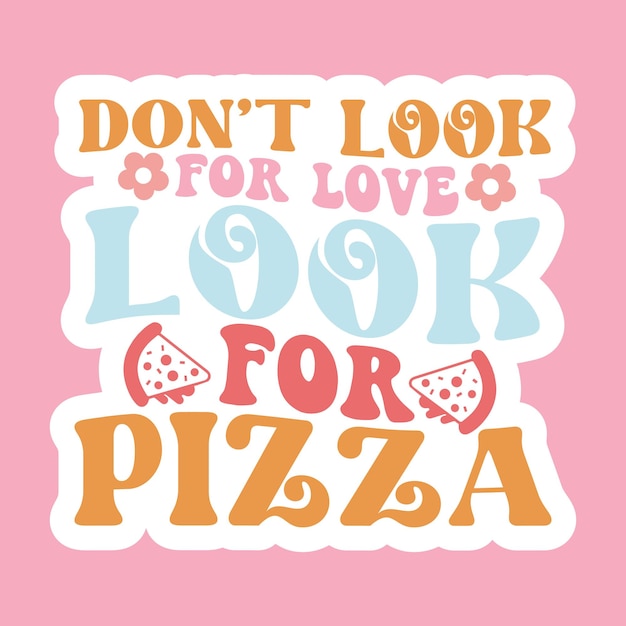 Retro Stickers Design